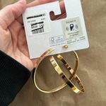 Urban Outfitters  Large Hoop Stud Back Earrings Photo 2