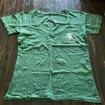 J. America Michigan State University Spartans Tee Shirt V-Neck (246) Photo 0