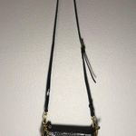 Baby Croc leather gold hardware Baguette bag Photo 0