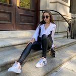 Nasty Gal Frill Neck Tie White Blouse Photo 2