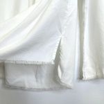 Cloth & Stone  Off The Shoulder‎ Raw Hem Blouse White M Photo 2