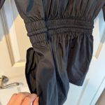 ALC Frank A.L.C. Maya Black Mini Dress Cotton Off Shoulder | Size 2 Photo 8