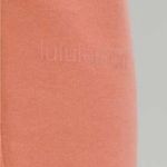 Lululemon Relaxed High Rise Cotton Joggers Pink Savannah Size 4 Photo 2