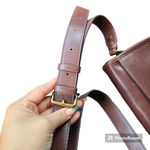 J.Crew Brown Classic Leather Saddle Crossbody Bag Photo 7