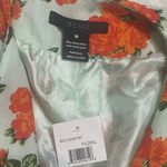 BCNU semi cropped light blue orange floral jacket blazer NWT size Medium Photo 8