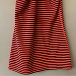 Lululemon Neon Orange and Black Striped Racerback Tank Size 4 Photo 8