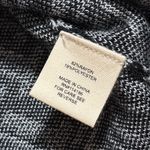 Retrelogy women’s size large pullover long sleeve black grey geometric sweater Photo 3