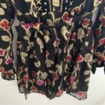 New! Dodo Bar Or Loren Black & Gold Mini Dress Size 4 Photo 3