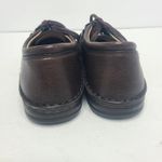 Finn Comfort Brown Leather Earthy Rustic Oxford Sneaker Shoes EU 38 US 8W 6M Size 8 Photo 5