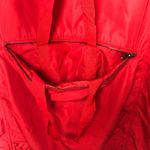 ZARA TRF Windbreaker Packable Jacket Hoodie Red Photo 7