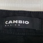 CAMBIO Basics Sharon Black Jeans Size 14 Straight Leg Stretch Denim Photo 5