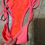 Victoria's Secret  Vibrant Pink bikini with shells size small Photo 1