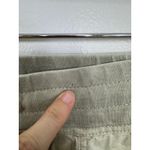 James Perse  Utility Pant Large Beige Cropped Drawstring Waist Casual Relaxed Fit Photo 3