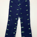 Lilly Pulitzer Vintage  Corduroy Whale Embroidered Pants Photo 0