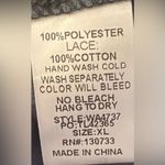 Umgee - Black Floral Swim Coverup Size XL Photo 4