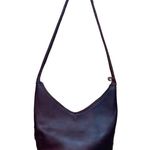 Brown Leather Mahogany Basket Weave Purse Made in Mexico Photo 3