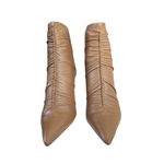Alexandre Birman  Suzana Ruched Leather Booties MSRP: $675 Photo 10