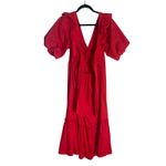 Sugar Lips  red tie back dress size large Photo 1