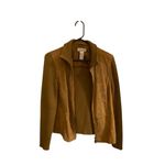 Covington Vintage  Tan Suede Wool Sweater Jacket 70s Boho Western double zipper Photo 10