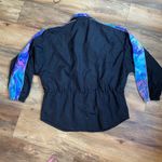 Reebok Vintage  Windbreaker Jacket Retro Sport 80s 90s Nylon Medium Oversized Photo 2