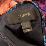 J.Crew  Sleeveless Floral Print Jacquard Shift Dress in Midnight 0 Photo 4