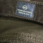 AG Adriano Goldschmied Brown Velvet Leggings Skinny Fit Jeans Size 27R AG Fall Winter Euro Winter Cozy Photo 4