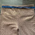 Zyia  Gold Leopard Print Light n Tight Hi-Rise Leggings 4 Photo 2