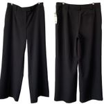 NEW SCOOP Wide Leg Trouser Pants Black Size 14 Career Chic Professional Photo 1