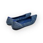Rothy's VHTF: Rothy’s ➤ The Point Ballet Flat ➤ Indigo Heather Blue ➤ 8M ➤ Retired Color Photo 2