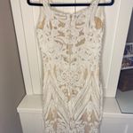 Jasz Couture  White Sequin Long Dress Photo 3