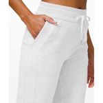 Lululemon Scuba High-Rise Jogger Fleece Size 10 Heathered Core Ultra Light Grey Photo 7