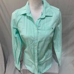 Tommy Hilfiger  / S / Mint Button Up Photo 0