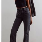 Free People We The Free Xena Slim Straight Jeans / Dark Knight NWT Photo 0