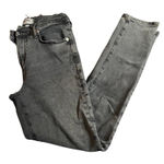 AGOLDE  High Rise Straight Leg Black Wash Jeans Women Size 25 Photo 0