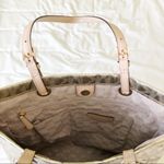 Michael Kors gold metalic tote bag and wallet set Photo 5