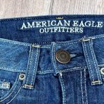 American Eagle Bermuda denim raw hem shorts sz 0 Photo 5