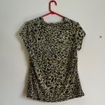 Liz Claiborne Leopard Patterned Cowl Neck Blouse Photo 2