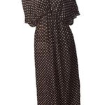 Sweet Pea Sweat Pea For New York And Company Polka Dot Sheer Maxi Dress Size Small Photo 0