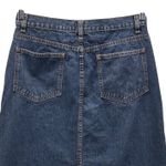 Calvin Klein  Jeans Denim Midi Skirt Blue 8 Photo 3