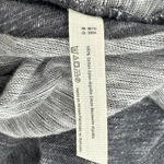 Free People Seaside Funnel Charcoal Grey Cowl Neck Long Sleeve Top Women Medium Photo 7