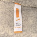 Lucy Hatha Sherpa Vest Large Cozy‎ Teddy Bear Warm Outdoors Tan Photo 10