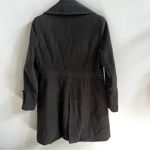 Ivan Grundahl olive green wool long trench coat sz 6 medium designed jacket Photo 1