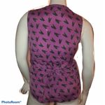 Attention  feather print sleeveless blouse Photo 2