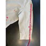 Leslie Fay Vtg Leslie‎ Fay Blouse Women’s 16 Floral Embroidered Linen Blend Top Photo 10