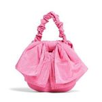 Loeffler Randall Bubble Gum Pink Bold Campy Bow Sierra Mini Bag Purse Photo 0