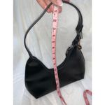 Petite Simone Women's Black Crescent Shoulder Bag Fashion Casual Photo 3