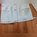 Amanda Smith  Skirt Suit 8 Mint Green Lined Straight Knee Length Photo 13