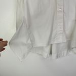 Peter Som  Collective Sleeveless Collared Poplin Blouse‎ White Size 6 Photo 4