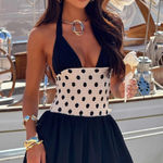 Generation Outcast Clothing Outcast Clothing ROSLEIGH MINI DRESS BLACK AND WHITE Photo 0