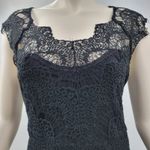Intimately Free People Lace Slip Dress Womens Medium Black Sexy Sheer Bodycon Photo 10